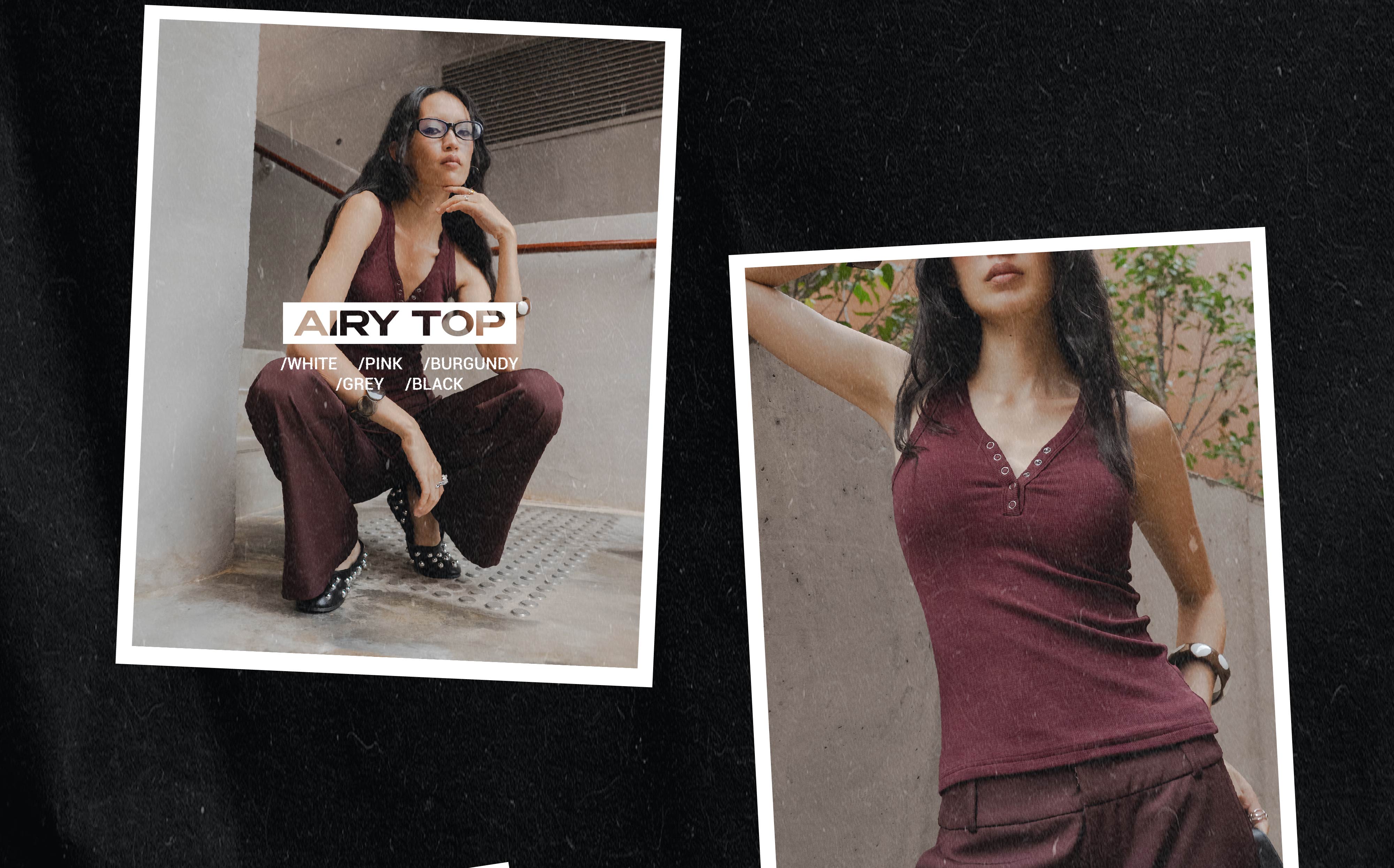 Airy Top from Young Hungry Free