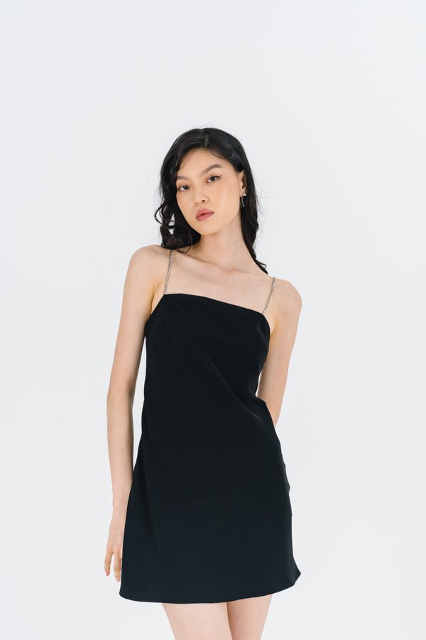 Dress Code Mini Dress in Black