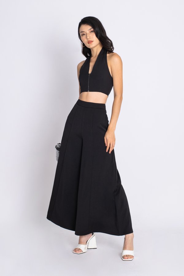 Ample Flare Pants in Black