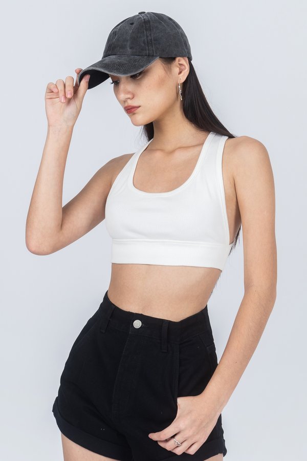 Active Top in White