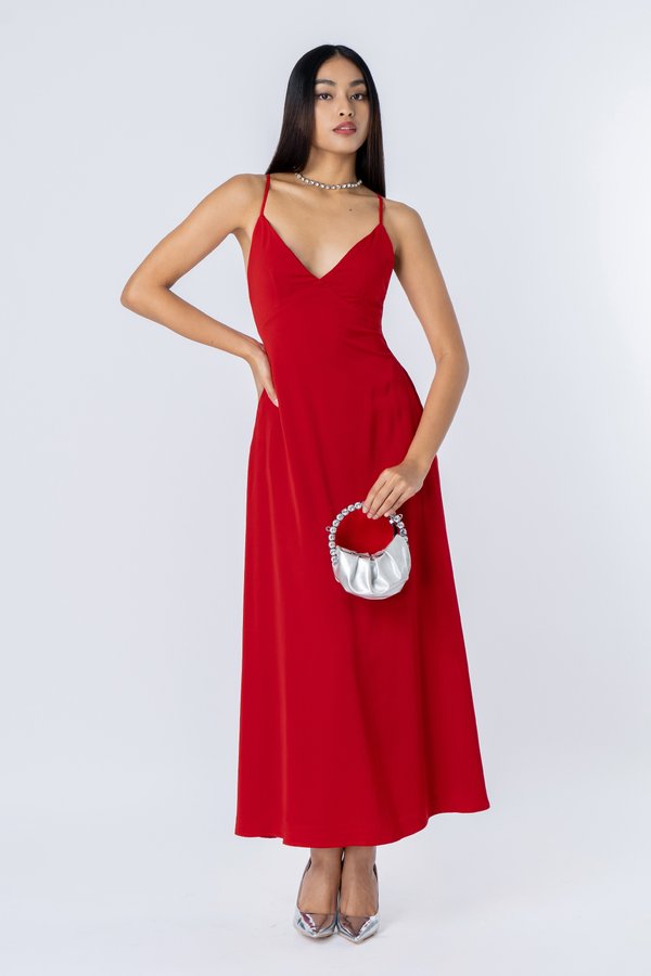 Main Character Dress in Red