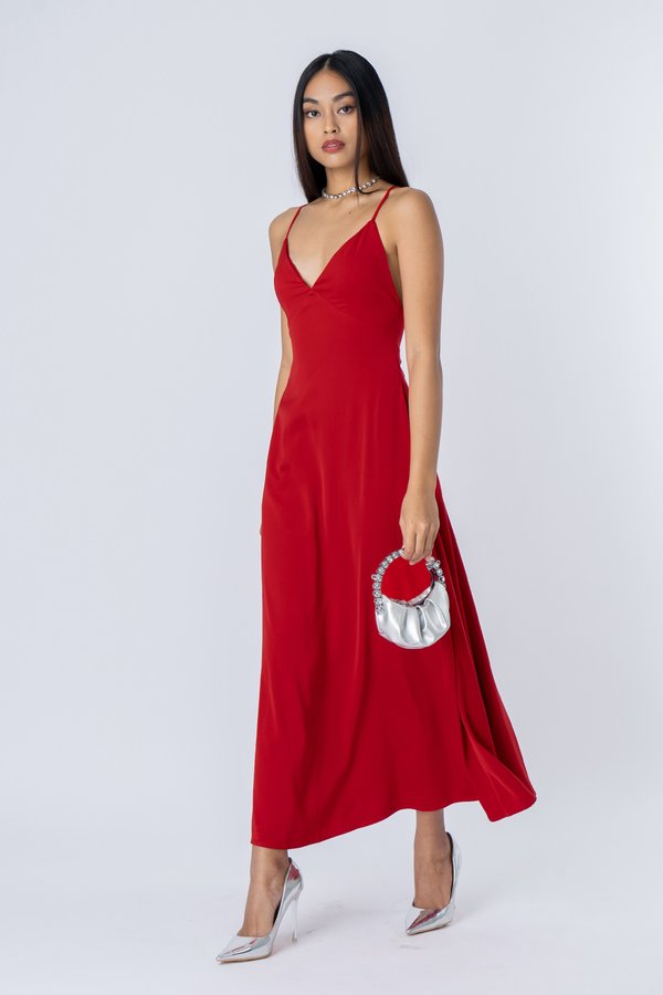 Main Character Dress in Red