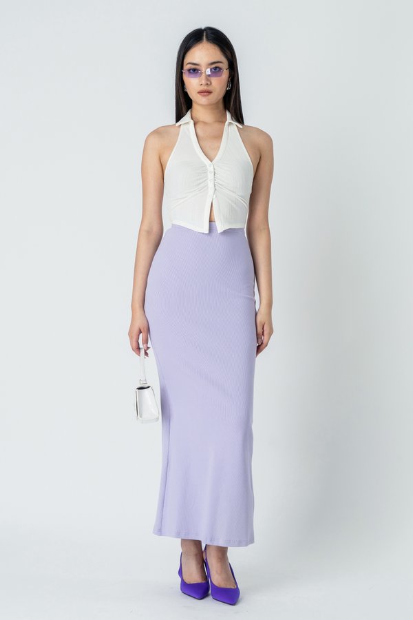 Illusion Skirt in Lilac