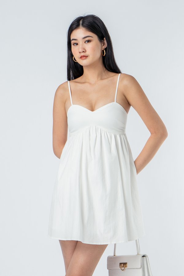 Inflect Dress in White