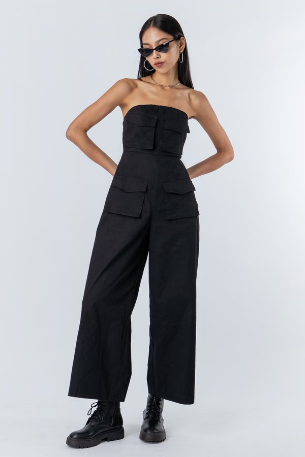 Freight Jumpsuit in Black