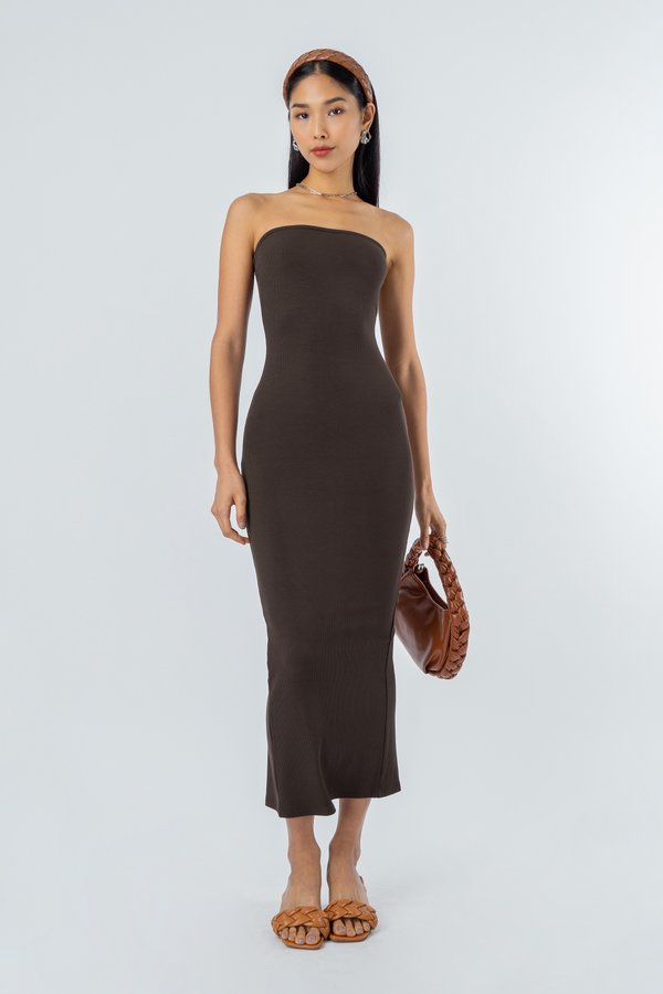 Ready-To-Wear Dress in Dark Brown