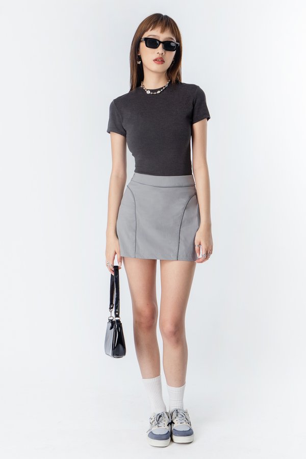 Futura Skirt in Light Grey