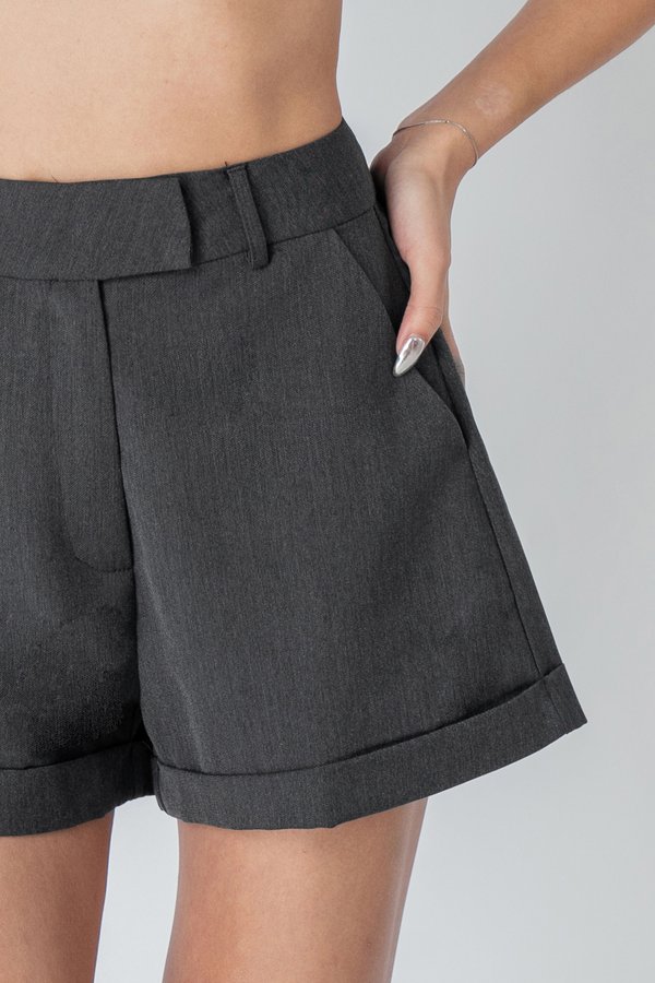 Go Getter Shorts in Dark Grey