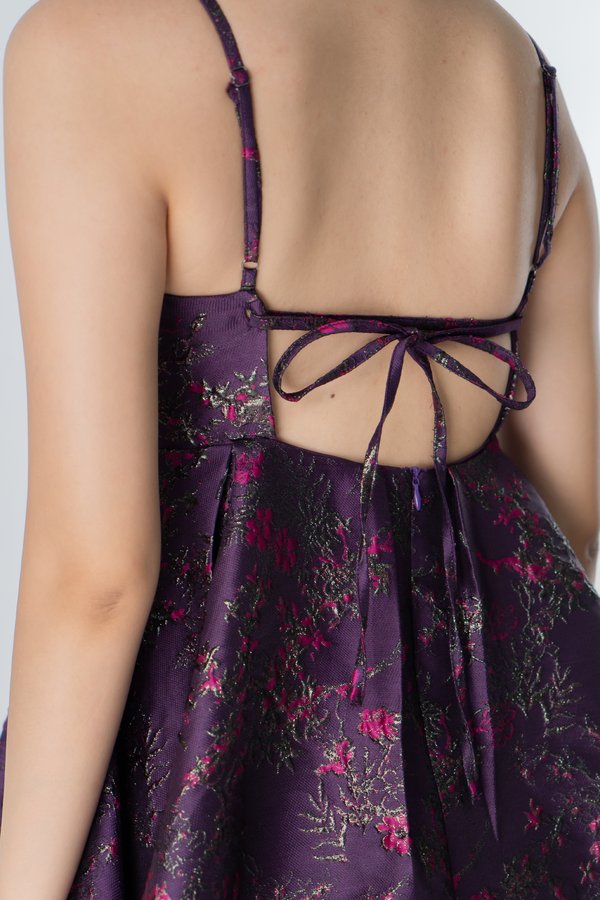 Bloom Dress in Purple
