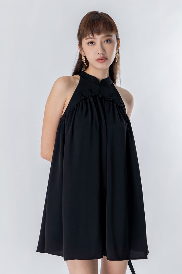 Frequency Dress in Black