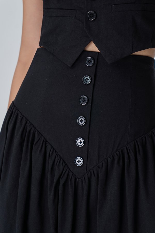 Highlight Skirt in Black