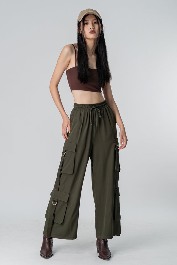 Collection Pants in Dark Olive