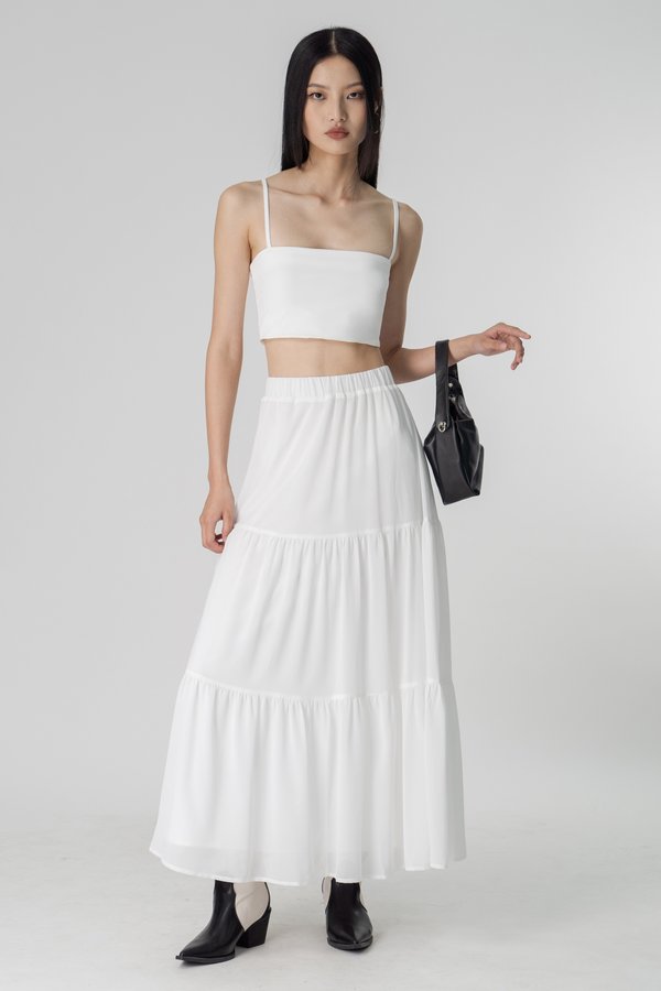 Ply Skirt in White