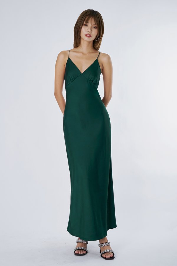 Prelude Dress in Emerald
