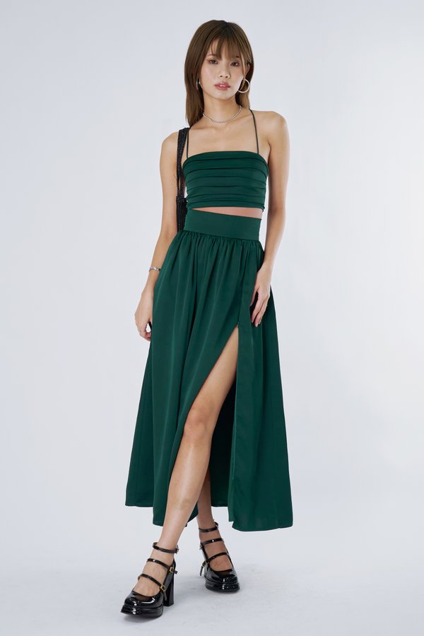 Mony Skirt in Emerald