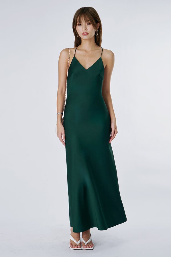 First Look Dress in Emerald