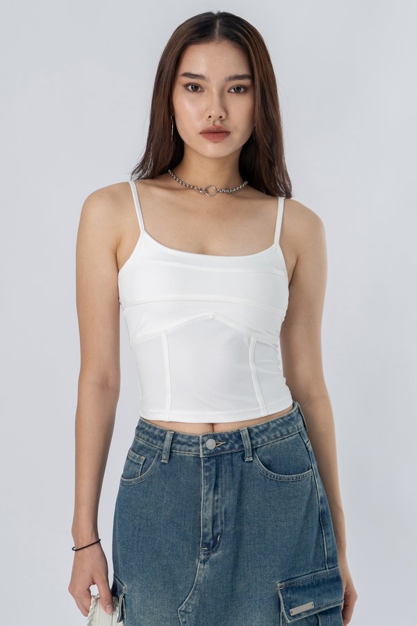 Factor Top in White
