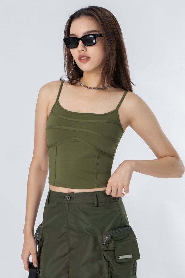 Factor Top in Olive