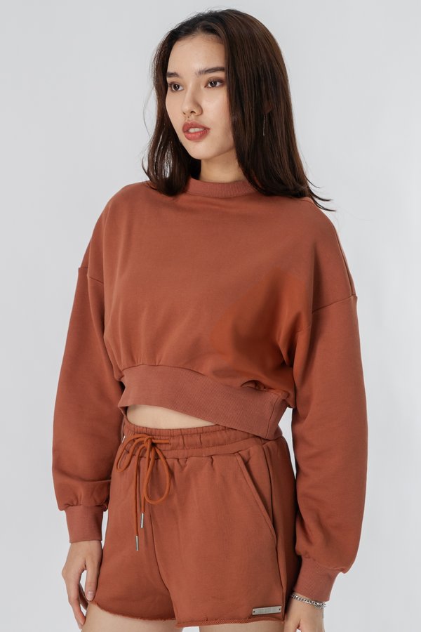 Lazee Sweater in Copper