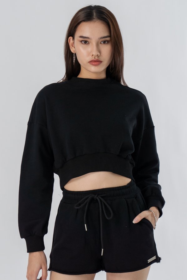 Lazee Sweater in Black