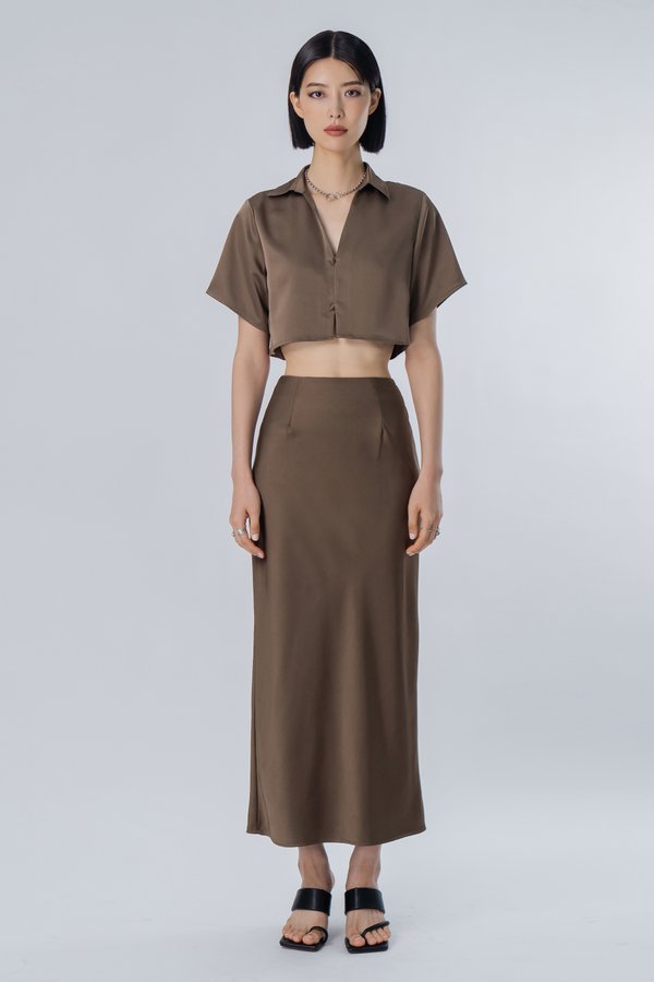 Gleam Skirt in Bronze