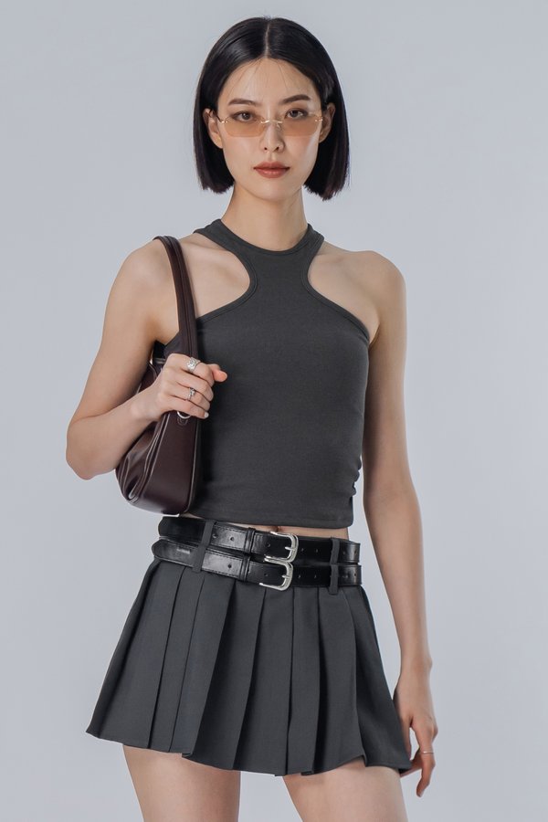 Thesis Skirt in Dark Grey