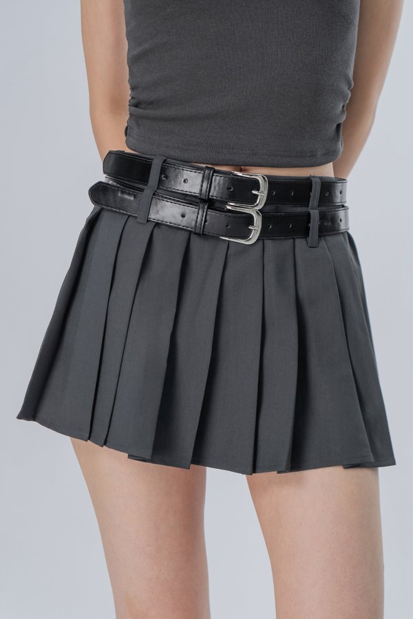 Thesis Skirt in Dark Grey