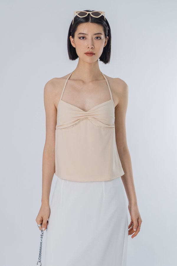 Grasp Top in Beige