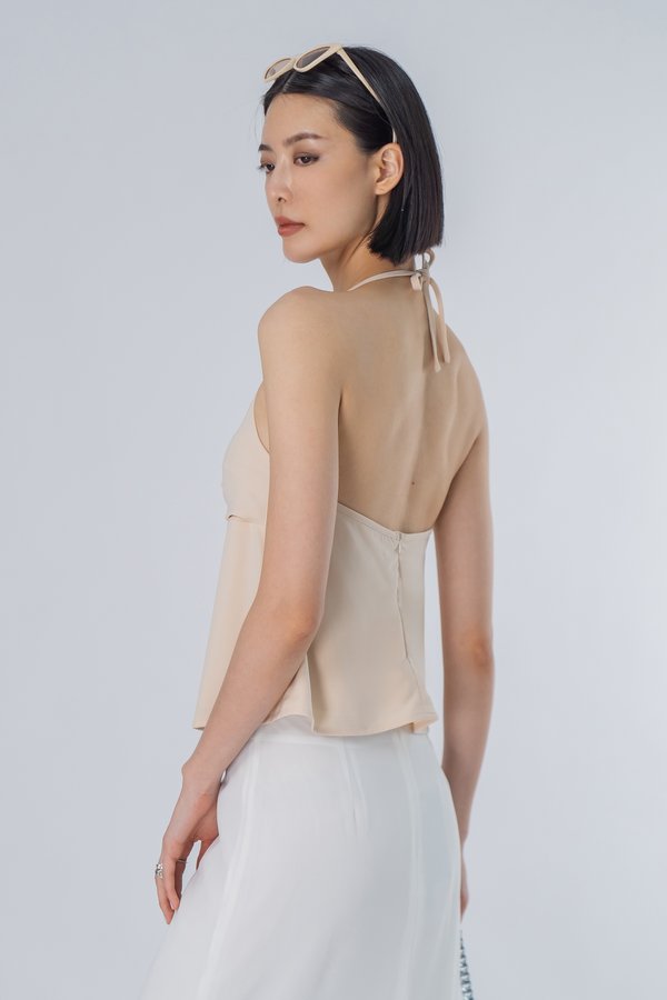 Grasp Top in Beige