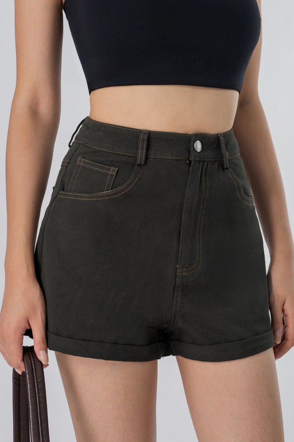 Aeons Shorts in Dark Grey