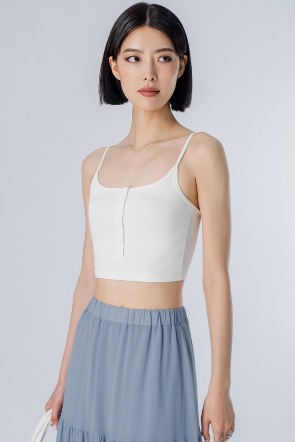 Lever Top in White