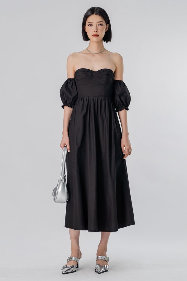 Creek Dress in Black