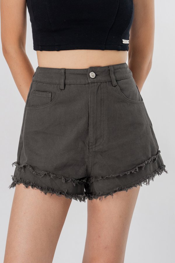 A-List Shorts in Dark Grey