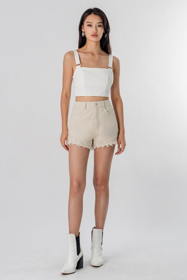 A-List Shorts in Biscuit Beige