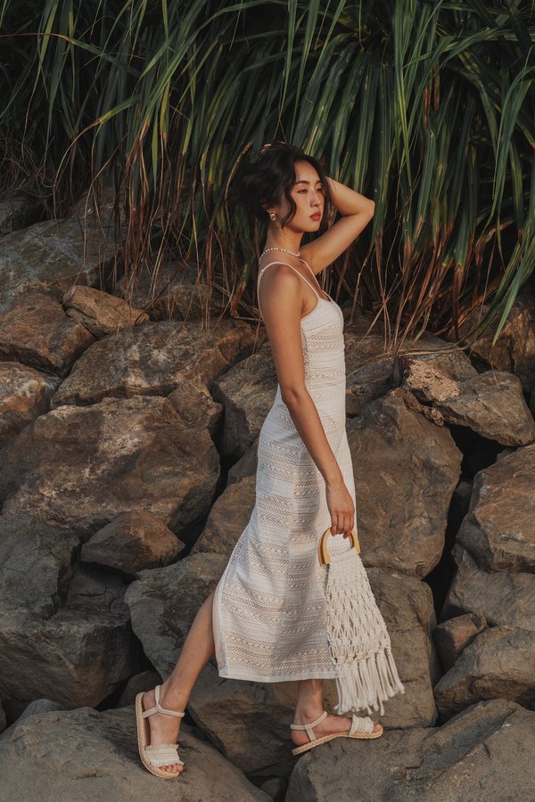 Coastal Dress in White