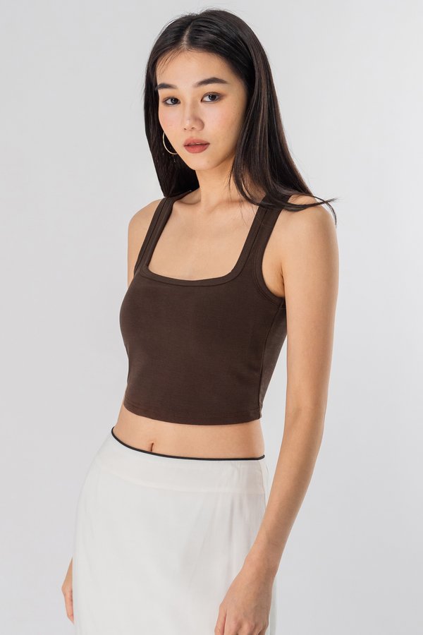 Dailies Top in Espresso