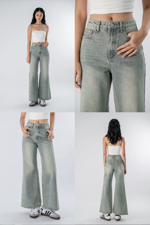 Petite | 90s Jeans V2 in Faded Light Vintage