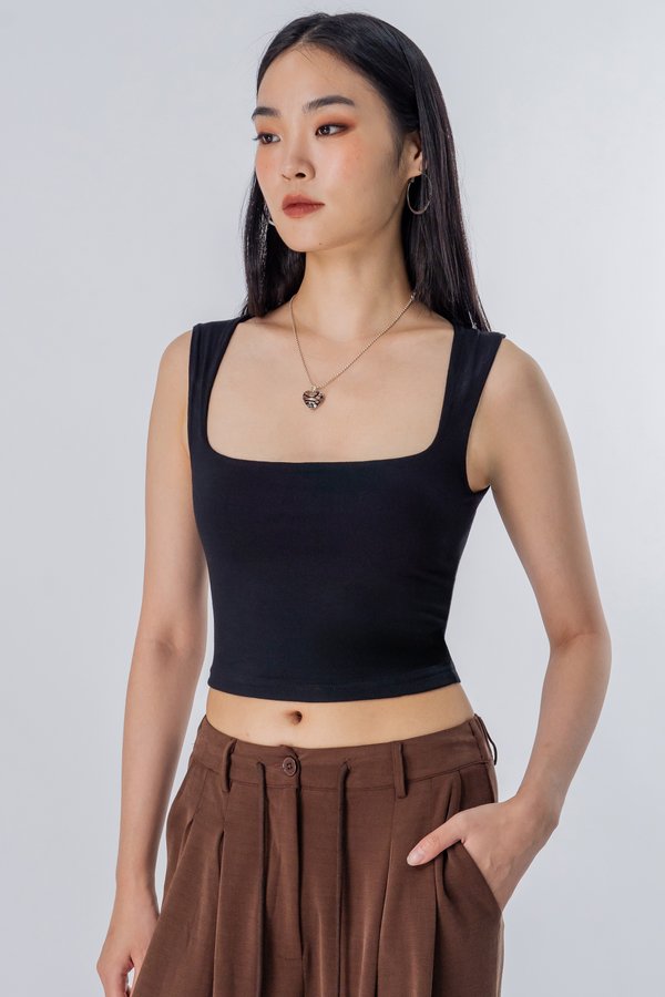 Escape Top in Black