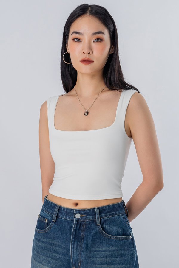 Escape Top in White