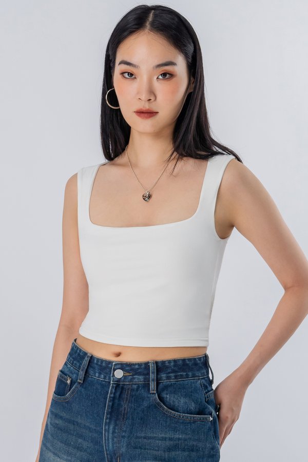 Escape Top in White