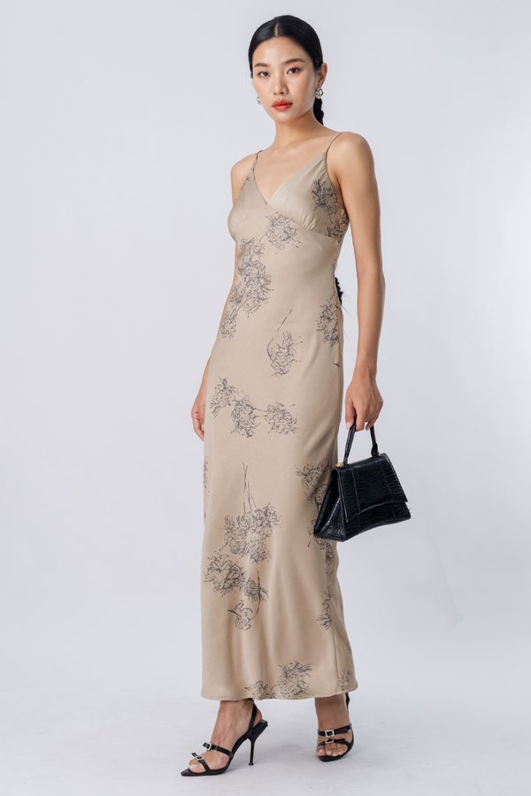 Prelude Dress in Champagne