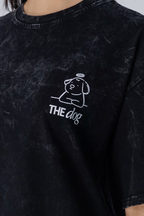 The Dog Tee in Black