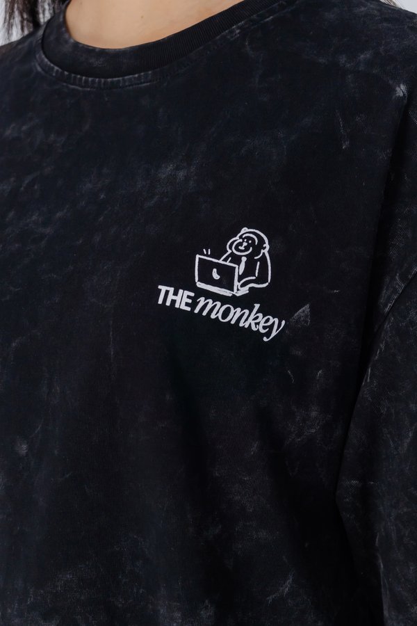 The Monkey Tee in Black