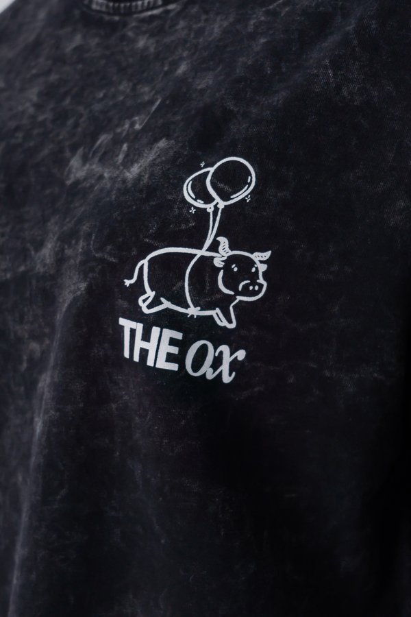 The Ox Tee in Black