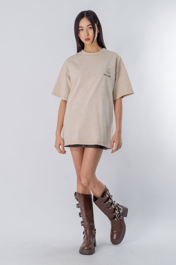 The Snake Tee in Desert Wash