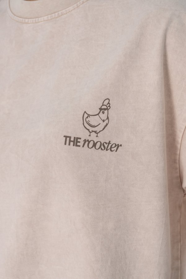 The Rooster Tee in Desert Wash