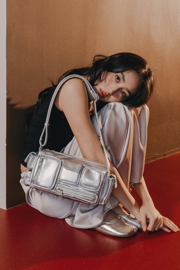 The Pickpocket Bag in Rocket Silver