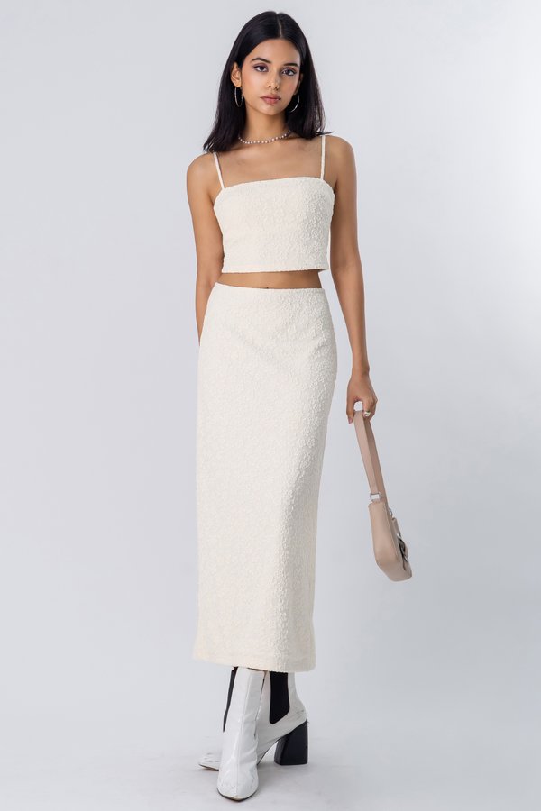 SET: Paradise Textured Top + Coastline Textured Skirt