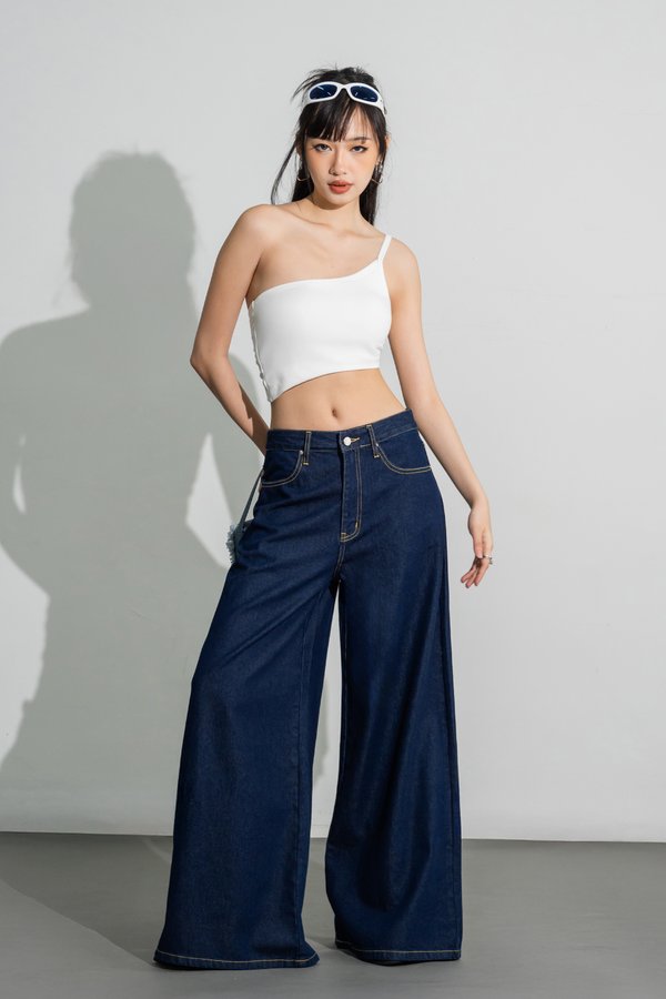 PETITE | Mega Baggy Jeans in Indigo