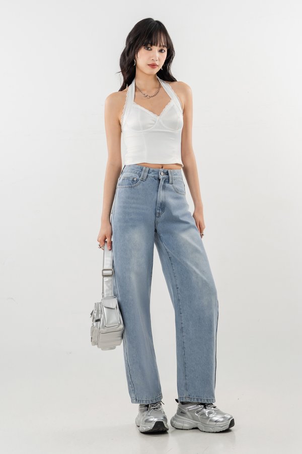 Barrel Jeans in Light Wash